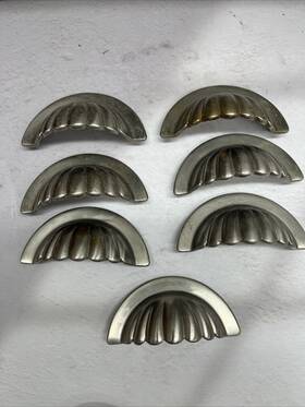 4464-150-bin Baldwin 723079987750 Melon Cup Pull Satin Nickel 3 Inch