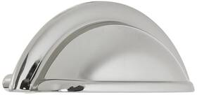 4424140 Baldwin 829846312852 Cup Cabinet Pull In Bright Nickel