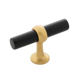 B077328-mbbgb Belwith-keeler 078555891664 Ostia Collection Knob 2-1/2 Inch X 13/16 Matte Black And B