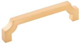B076641-bgb Belwith-keeler Monarch Pull 3-3/4 Inch C2c Brushed Golden Brass Finish