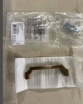 B076641-cbz Belwith-keeler Monarch Pull 3-3/4 Inch C2c Champagne Bronze Finish