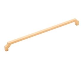 B076645-bgb Belwith Keeler 12 Inch Monarch Cabinet Handle Brushed Golden Brass - 4pk