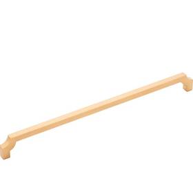 B076646-bgb Belwith Keeler Monarch 12 Inch Cabinet Pull Brushed Golden Brass Modern