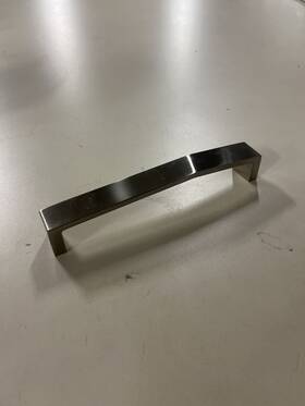 B077156-sn Belwith Keeler Veer 6-5/16 Inch Center Cabinet Pull - Satin Nickel
