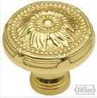 Belwith Keeler Hickory Lot Of 10 M2 Polished Brass Gold 1 4 Solid Mushroom Ornate Cabinet K 731763008957