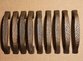 M677 Belwith Keeler 9 Kingston Vintage Hammered Arts And Crafts Cabinet Pull Lot