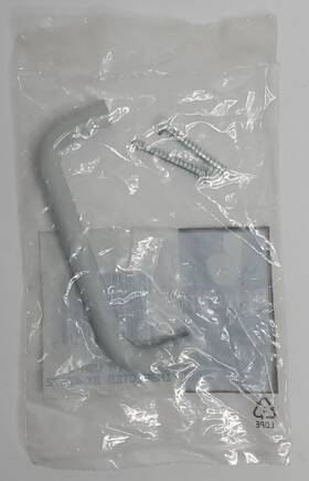P683-gy Belwith P863-gy Drawer Pull Gray Plastic 4 Inch Long 1 Count