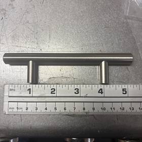 0800-2bpn-p Berenson Qty 10 Tempo Round Bar Cabinet Pull Handle Brushed Nickel