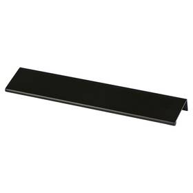 1068-4055-p Berenson Bravo Finger Cabinet Pull 9-1/16 Inch Length Satin Black