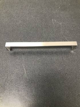 2318-1bpn-p Berenson Swagger 8-13/16 Inch Angled Cabinet Handle - Brushed Nickel