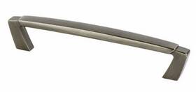 2370-1vtn-p Berenson Vested Interest 5 Inch Ctoc Handle Cabinet Pull Vintage Nickel