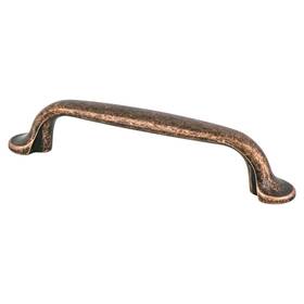 2980-1rc-c Berenson 2979 Euro Rustica 3-3/4 Inch Center To Handle Cabinet - Copper