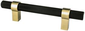 Berenson 5055-455mdb-p Bn-radial-reign-96 Radial Reign 3-3/4 Inch 96mm Center To - Matte Black /