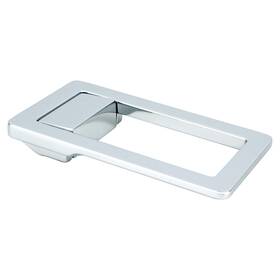 9740-1026-c Berenson 9739 Up 5/8 Inch 16mm Center To Modern Rectangular - Chrome