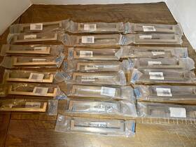 Berenson Corp 9027-40cz-p Lot Of 22 Cabinet Pull Champagne Gold Contemporary 160mm