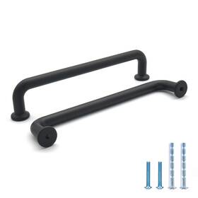 Bestory 440734294681 10 Pack Hole Center 5ftft 128mm Matte Black Kitchen Cabinet Pulls.zinc Alloy S