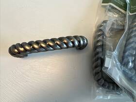 Pbf096y-ap-cp Betsy Feilds Design 022788690112 10 Field Cabinet Pull 3 Inch Center Pbf096y-ap-cp/69011 Rope Coastal