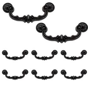 Qy20221018-351 Biaungdo 8 Pcs 151mm/6 Hole Center Pull Handles Zinc Alloy Rustic Vintage Style Dropdown
