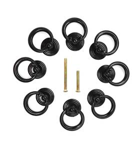 Tyyt-916 Binifimux 8-pack Vintage Black Dresser Drawer Dreseer Funniture Drop
