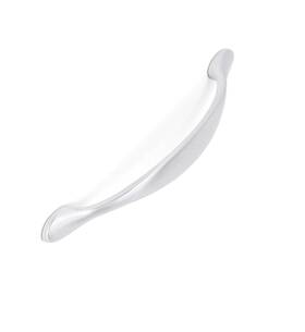 10351 Birdrock Home Decorative Oval Handle Pull - Brushed Nickel 25 Pack 5 Inch Kitchen Cupbo