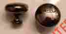 Bk13-bn Belwith Solid Brass Cabinet Knobs 1-1 4 Inch Black Nickel Finish 10 Per Set