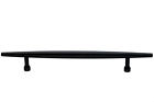 M852-18 Black Door Top Flat Pull Knobs Nouveau Arrow Pair