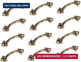 Bnafes 791727358283 12pcs Small Brass Decorative Jewelry Box Chest Drawer Cabinet Knob Pull Handle
