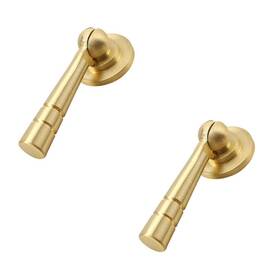 Bolwhao 616814479743 2 Pcs Brass Tear Drop Knobs Pulls Pendant Antique Decorative Cabine