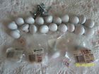 Bp-5321-54 Amerock Vintage Lot Of White Porcelain Drawer Or Door Knob