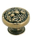 Bp1335-rbz Amerock Rustic Bronze Lot Of Fruit Knob Pulls Natural