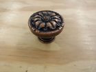 Bp1336rbz 1-11 Rustic Leaf E32 Elegance 32 Knob Natural Amerock " Bronze