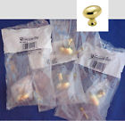 Bp1460-3 Bp1443-3 Amerock Brand New Authentic Lot Of 4 Solid Brass Knobs Cabinet Hardware