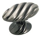 Bp1474-pwt Amerock Expressions Harmonious Oval Knob Pewter 026634061576