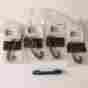 Bp1584wid Amerock 5 Wrought Iron Cabinet Drawer Pull 4 3 Center