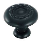 Bp1585-fb Amerock Diameter Flat Black Cabinet Knob Lot Of 705641555024