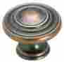 Bp1586wc Amerock 1-3 8-in Copper 3-ring Cabinet Knob Quantity 1 026634091191