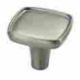 Bp27006-g10 Amerock Box Of 30 Satin Nickel Silver 1 8 Square Cabinet Knob Pulls Am 026634147973