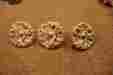Bp3410-bw Amerock Set 3 Annie Sloan Chalk Paint Painted Drawer Pulls Knobs Old White Gold