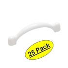 Bp3441-gw - 25 Pack Amerock Gloss White Cabinet
