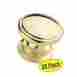 Bp53012-3-25 Bp53012-3 Amerock Polished Brass Traditional Ring Cabinet Knob 1-1 4 Diameter 25 766150930351