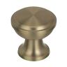 Bp53718bbz Amerock Golden Champagne Westerly Mushroom Cabinet Knob 026634240537