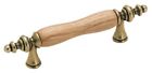 Bp76243-ob Amerock Lot Of Royal Family Burnished Brass Light Oak Pull