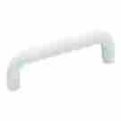00026634106666 Bp803-pw Amerock Box 25 White Plastic Pull 3-5 16 Cupboard Cabnets Drawers