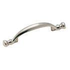 Bp874-g9 " Amerock 3 Knobs Pulls Sterling 20 Nickel Cabinet Anniversary Drawer