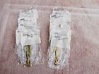 Bp875-074 Bp85-074 New Burnished Brass Cabinet Door Backplates Amerock Lot Of 10 Freeship