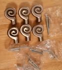 Bp9339-g10 Amerock Qty Swirlz Spiral Satin Nickel Cabinet Door Drawer Knob
