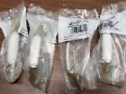 Bp981-r1w Amerock Burnished Brass Cc Handle Pull With White Center New