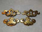 Bpc3311 Belwith Mixed Lot Brass Chippendale Style Cabinet Door Drawer Pulls