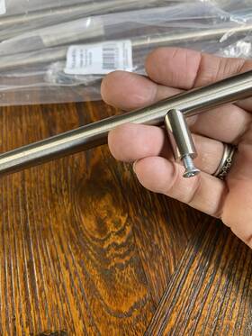 288-ss-cp Brainerd 885785122334 Stainless Steel Cabinet Pull 11 Pcs Caroline Bar