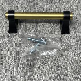P42226w-370-c Brainerd 885785856550 Lot Of 3 Inch Casual Dual Tone Pull Flat Black / Brass